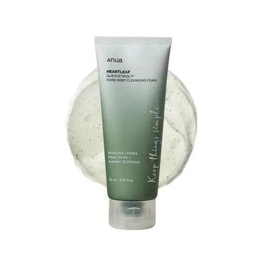 Anua Heartleaf Quercetinol Mousse Nettoyante Profonde des Pores 150 ml