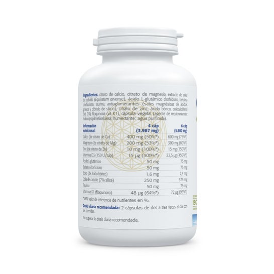 Sura Vitasan Calcium & Magnésium + D + K + Zinc + Bore 100 gélules