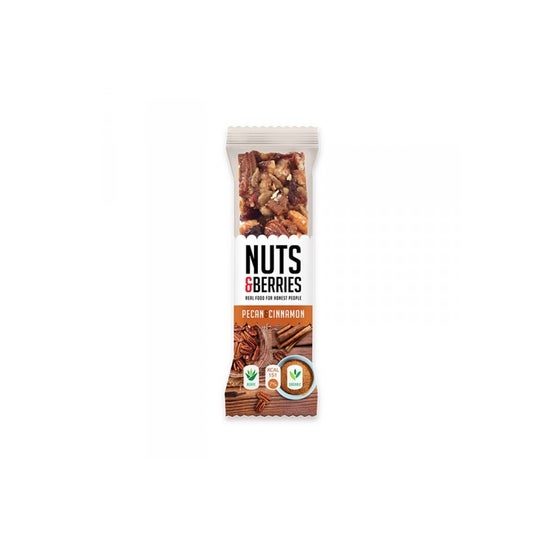 Barre Nuts&Berries Nuts à la cannelle 30g