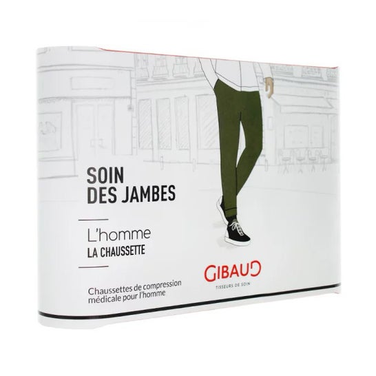 Gibaud l'Homme Chaussette 2 Anthricite N5 1 Paire