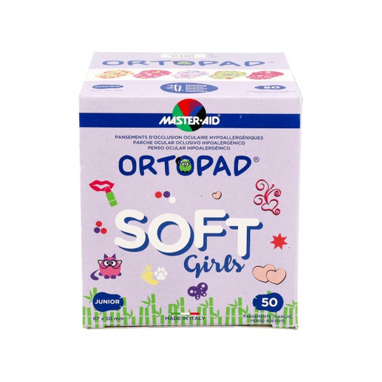 Ortopad Soft Girls Junior 0-2 Ans 50 Unités