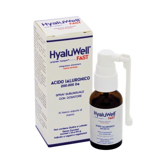 Hyaluwell Fast Acide Hyaluronique Spray Sublingual 20ml