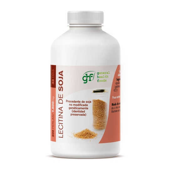 GHF Lécithine 1600 mg 200 capsules