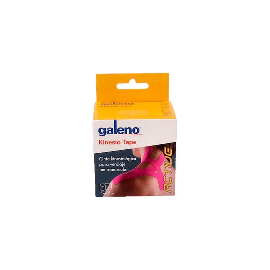 Galeno Kinesio Tape Couleur Rose 5mx5cm