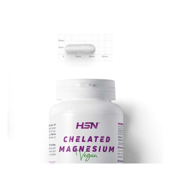 HSN Bisglicinato de Magnesio 175mg Magnesio 240vcaps