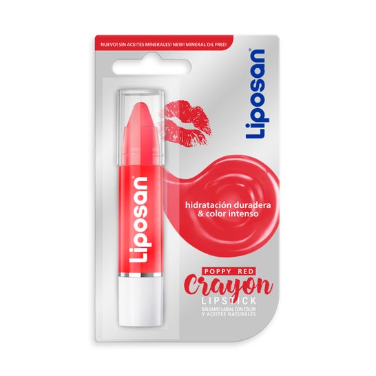 Liposan Crayon Rouge à Lèvres Hot Red 3g