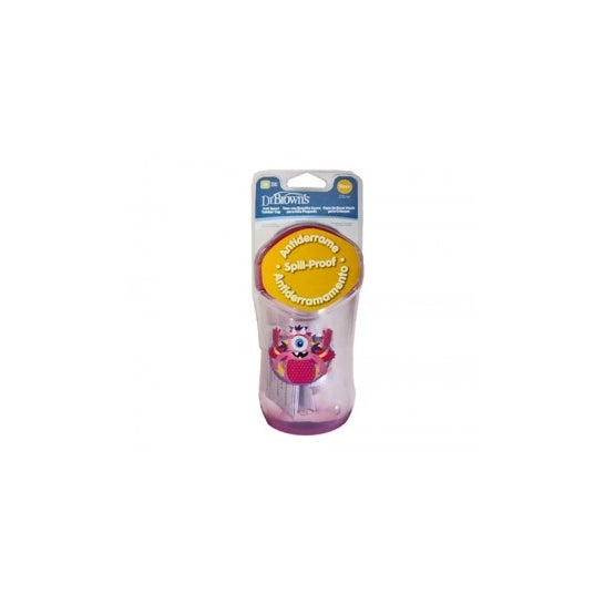 Dr Brown's Natural Flow Glass Soft Nozzle +9M 270ml 1ud
