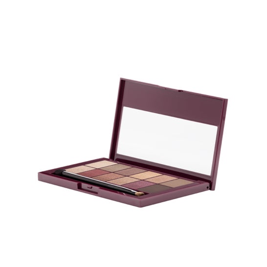 Loreal The Burgundy Ombre à paupières à paupières Burgundy Palette 4