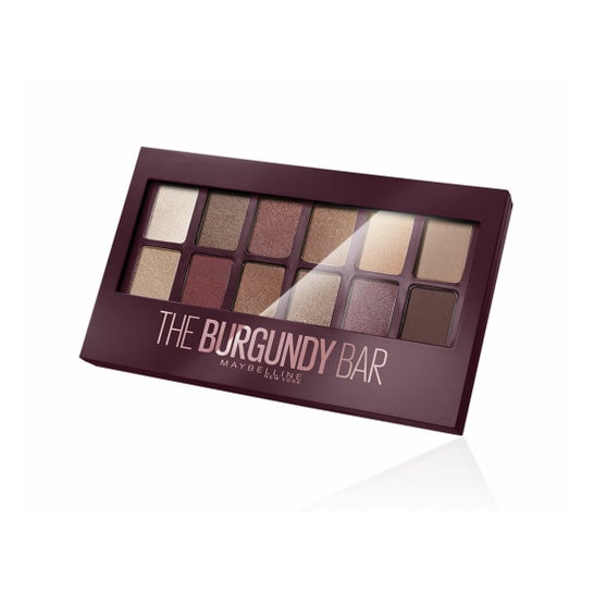 Loreal The Burgundy Ombre à paupières à paupières Burgundy Palette 4
