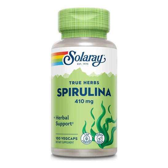 Solaray Spiruline Caps 410mg