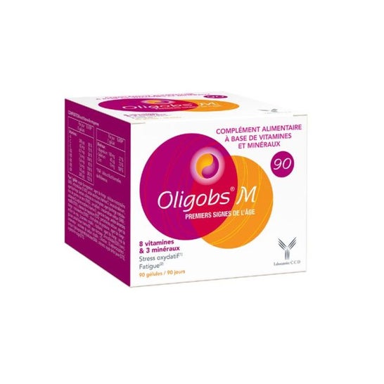Oligobs M Antiâge 90 gélules