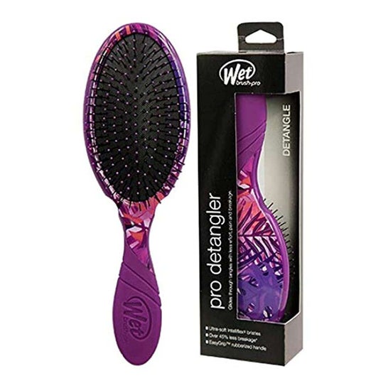 Wet Brush Pro Detangler Neon Summer Tropics Brosse Cheveux 1ut