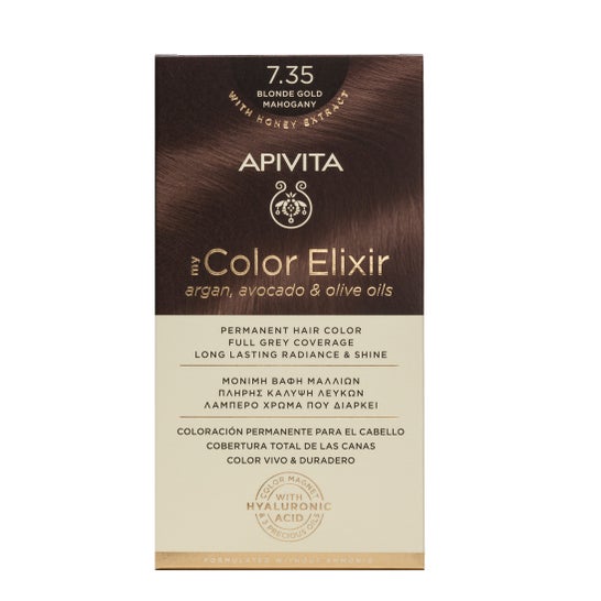 Apivita Kit My Color Elixir Hair Dye No. 7,35