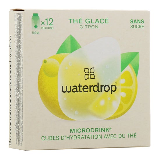 Waterdrop Microdrink Ice Tea Citron Zero Sugar 12uts