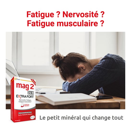 Mag 2 24H Extra Fort 45 Comprimés