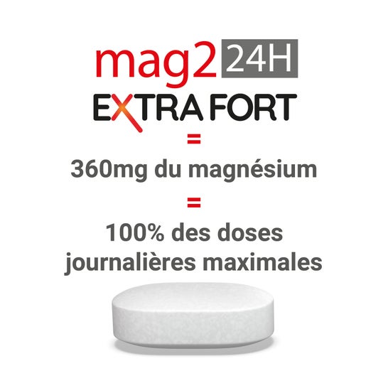 Mag 2 24H Extra Fort 45 Comprimés