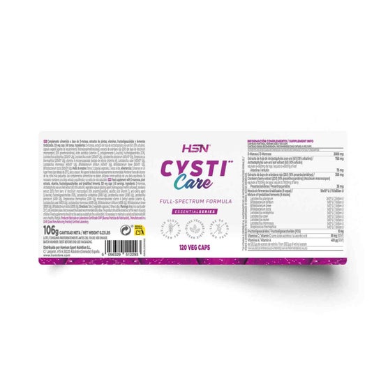 HSN Cysti Care 120vcaps