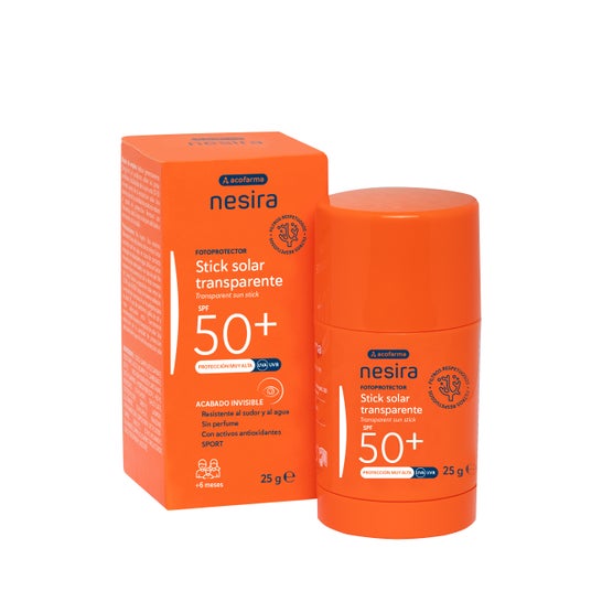 Nesira Stick Solaire Transparent Spf50 25 g