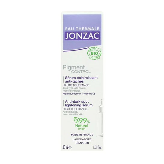 Jonzac Eau Thermale Sérum Éclaircissant Anti-Taches Bio 30ml