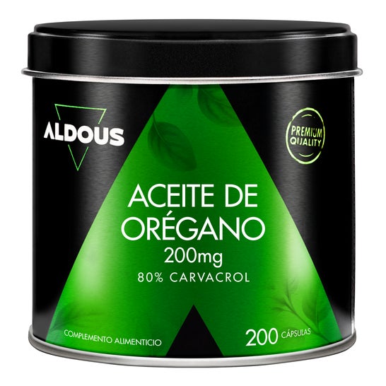 Aldous Huile d'Origan 200mg 200 capsules