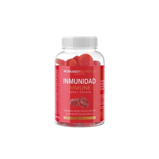 Wonkandy Nutrition Immunity Cherry Gummies 60uts
