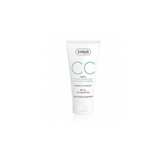 Ziaja Cc Crème Correcteur Peau Irritée et Sensible 50ml