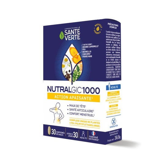 Santé Verte Nutralgic 1000 30 Comprimés