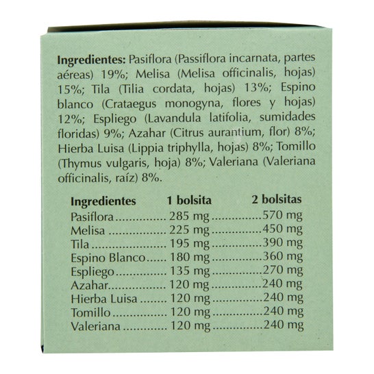 Compañia De Las Indias Infusion Tranquillisante 20uds