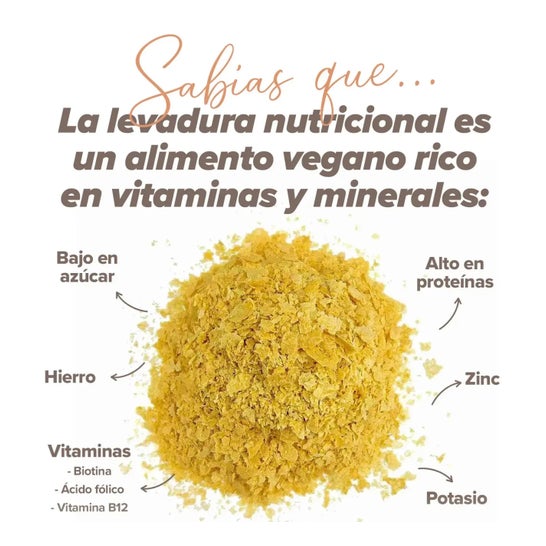HSN Levadura Nutricional Premium Engevita® en Copos 500g
