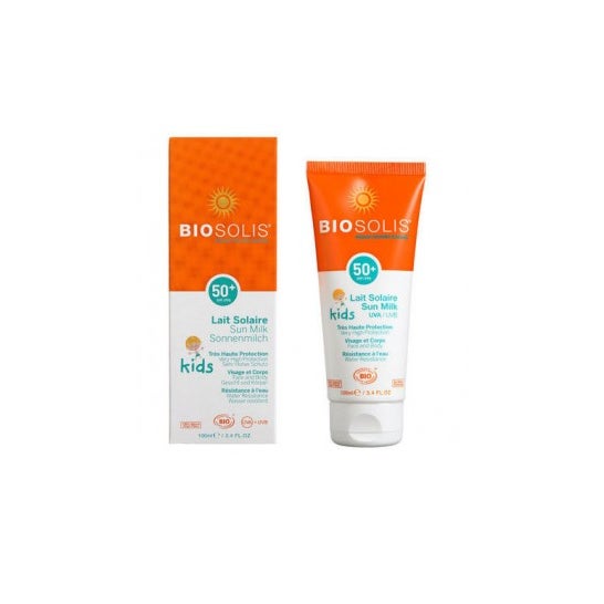 Biosolis Lait Solaire SPF 50+ Kids Corps & Visage 100ml