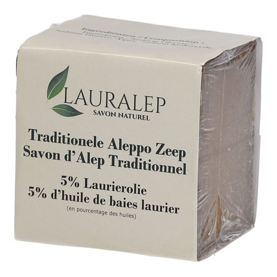 Lauralep Savon d'Alep Traditionnel 5% 200 gr