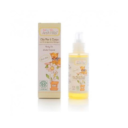 Anthyllis Huile corporelle biologique pour bébé 100ml