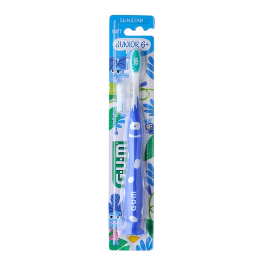 Gum Junior Brosse À Dents Gomme Souple 7-9 ans Gum Junior Brosse À Dents Gomme Souple 7-9 ans