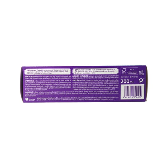Fisiocrem Crème Cannabis 200ml
