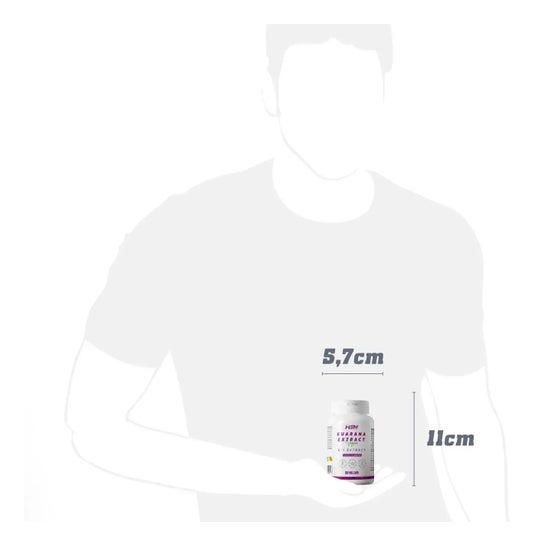 HSN Extracto de Guaraná 6:1 400mg 120vcaps