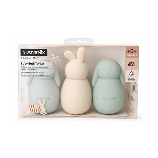 Suavinex Set de jouets de bain Wonderland 3 unités