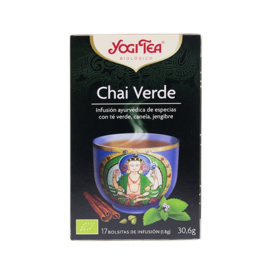 Yogi Thé chai verde 17 bolsas 17 bolsas