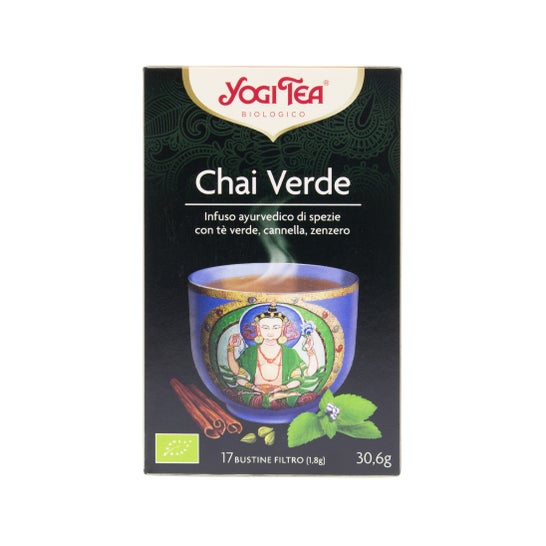 Yogi Thé chai verde 17 bolsas 17 bolsas