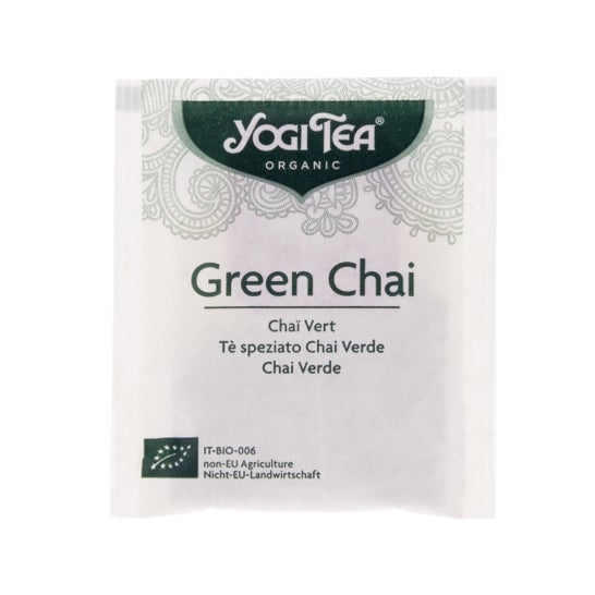 Yogi Thé chai verde 17 bolsas 17 bolsas