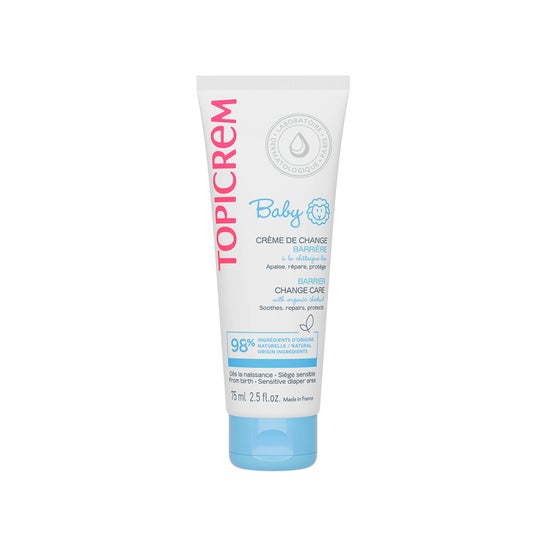 Topicrem Baby Crème Change Couche Action Barrière 75ml