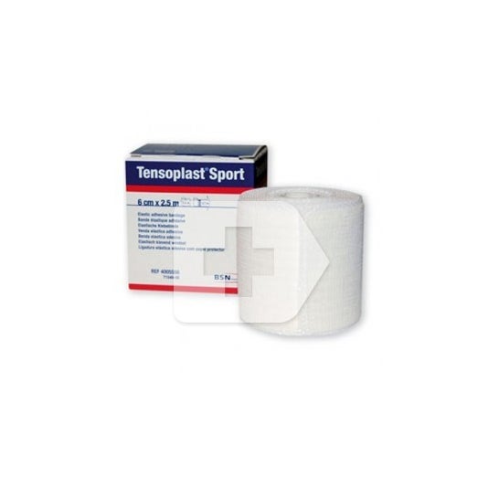 Tensoplast Sport bandage élastique adhésif 6cmx2,5m 1ud