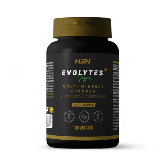 HSN Evolytes Plus+ Sales de Electrolitos + Cafeína 120vcaps