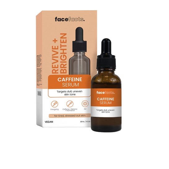 FaceFacts Revive+ Brighten Caffeine Serum 30ml