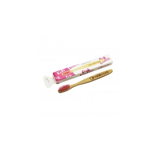 Brosse à dents en bambou nordique pour enfants 100% biodégradable