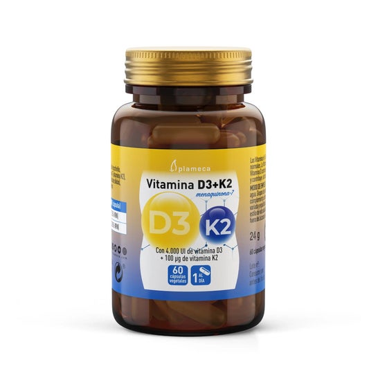 Plameca Vitamine D3+K2 60caps Plameca Vitamine D3+K2 60caps