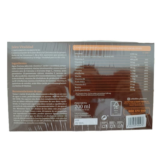 Black Bee Vitalidad 2ª Unidad 50% Unidad