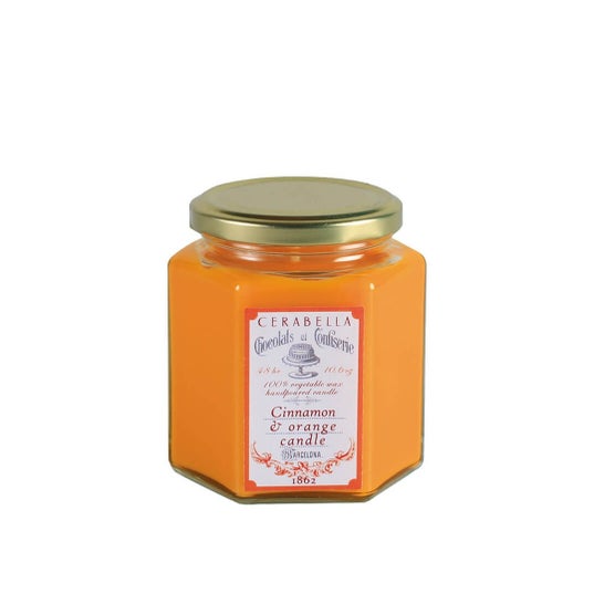 Cerabella Bougie Artisanale Cinnamon & Orange 300g