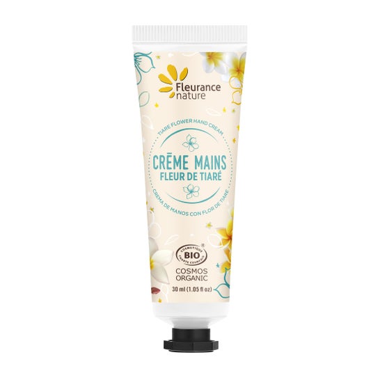 Fleurance Nature Crème Mains Bio Tiaré 30ml