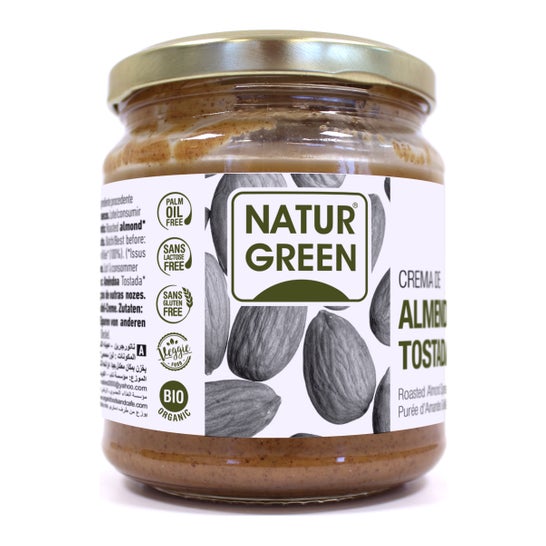 NaturGreen Crème d'amandes grillées Bio 250g