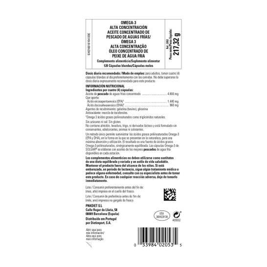 Solgar Omega3 120 gélules